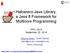 Habanero-Java Library: a Java 8 Framework for Multicore Programming