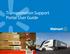 Transportation Support Portal User Guide