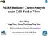 VIIRS Radiance Cluster Analysis under CrIS Field of Views