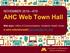 NOVEMBER 2016 #19. AHC Web Town Hall. Web team Office of Communications, Academic Health Center. z.umn.edu/ahcweb