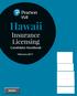 Hawaii. Insurance Licensing. Candidate Handbook. February 2017