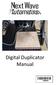 Digital Duplicator Manual