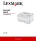 Lexmark W812. User s Reference. July
