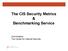 The CIS Security Metrics & Benchmarking Service. Clint Kreitner The Center for Internet Security
