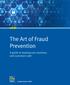The Art of Fraud Prevention