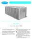 09LD/GD. Air-Cooled Condensers/Air-Cooled Fluid Coolers. Nominal cooling capacity kw 09LD/GD 09GD