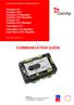 COMMUNICATION GUIDE. Communication Guide for ComAp Controllers. IGS-NT SW version 3.0
