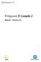 Printgroove JT Compile 2. Manual Version 2.0