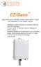 EZ-Base. High Performance 250mW Outdoor Base Station / Client with integrated 15 hour battery backup