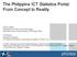 The Philippine ICT Statistics Portal: From Concept to Reality