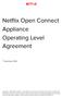 Net ix Open Connect Appliance Operating Level Agreement