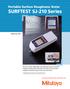 Portable Surface Roughness Tester SURFTEST SJ-210 Series