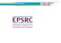 ENGINEERING AND PHYSICAL SCIENCES RESEARCH COUNCIL EPSRC IDENTITY GUIDELINES