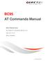 BC95 AT Commands Manual