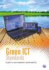 Green ICT. Standards. A path to environmental sustainability