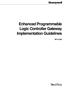 Enhanced Programmable Logic Controller Gateway Implementation Guidelines EP12-500