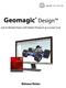 Geomagic Design. Release Notes. Get to Market Faster with Better Products at a Lower Cost V17