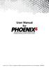 User Manual for. Version: copyright by PHOENIX Showcontroller GmbH & Co.KG - Boris Bollinger GERMANY
