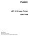 LBP-1210 Laser Printer
