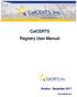 CalCERTS Registry User Manual