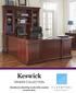 Keswick VENEER COLLECTION. Handsome detailing on durable wooden construction.