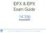IDFX & IDPX Exam Guide. CIDQ 1602 L St NW, Ste. 200 Washington, DC phone: fax: