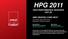 HPG 2011 HIGH PERFORMANCE GRAPHICS HOT 3D