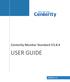 Centerity Monitor Standard V3.8.4 USER GUIDE VERSION 2.15