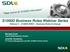 S1000D Business Rules Webinar Series Webinar 3 S1000D BREX Business Rules Exchange