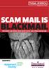 SCAM MAIL IS BLACKMAIL
