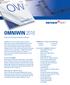 OMNIWIN Advanced Designing and Nesting Software
