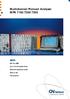 Multichannel Protocol Analyser MPA 7100/7200/7300