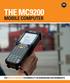 MOTOROLA ES400 PRODUCT OVERVIEW. The MC9200 PAGE 1