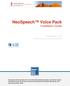 NeoSpeech Voice Pack Installation Guide