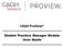 CAQH ProView. Dentist Practice Manager Module User Guide