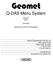 Geomet. Q-DAS Menu System. Version Covering: Geomet 301 with Q-DAS Support. Helmel Engineering Products, Inc