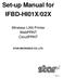 Set-up Manual for IFBD-HI01X/02X