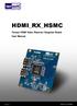HDMI_RX_HSMC. Terasic HDMI Video Receiver Daughter Board User Manual