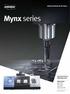 Mynx series. Mynx series Mynx 5400 Mynx 6500 Mynx 7500 Mynx Heavy Duty Vertical Machining Center. ver. EN SU 1 /