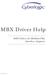 MBX Driver Help MBX Driver for Modbus Plus Interface Adapters