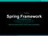 G l a r i m y Training on. Spring Framework
