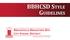 BBHCSD STYLE GUIDELINES BRECKSVILLE-BROADVIEW HTS. CITY SCHOOL DISTRICT