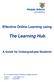 Effective Online Learning using The Learning Hub A Guide for Undergraduate Students