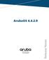 ArubaOS Release Notes