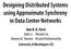 Designing Distributed Systems using Approximate Synchrony in Data Center Networks