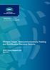 Chinese Taipei: Telecommunications Testing and Certification Services Reform
