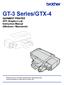 GT-3 Series/GTX-4 GARMENT PRINTER GTX Graphics Lab Instruction Manual (Windows / Macintosh)