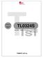 TL0324S. TOMATO LSI Inc. 65COM / 132SEG DRIVER & CONTROLLER FOR STN LCD. LCD driver IC. April VER 0.2