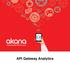 API Gateway Analytics