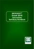 MICROSOFT Excel 2010 Intermediate Self-Study WorkBook